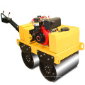 Hydraulic walk behind mini single double drum compactor road pedestrian vibratory vibration road roller